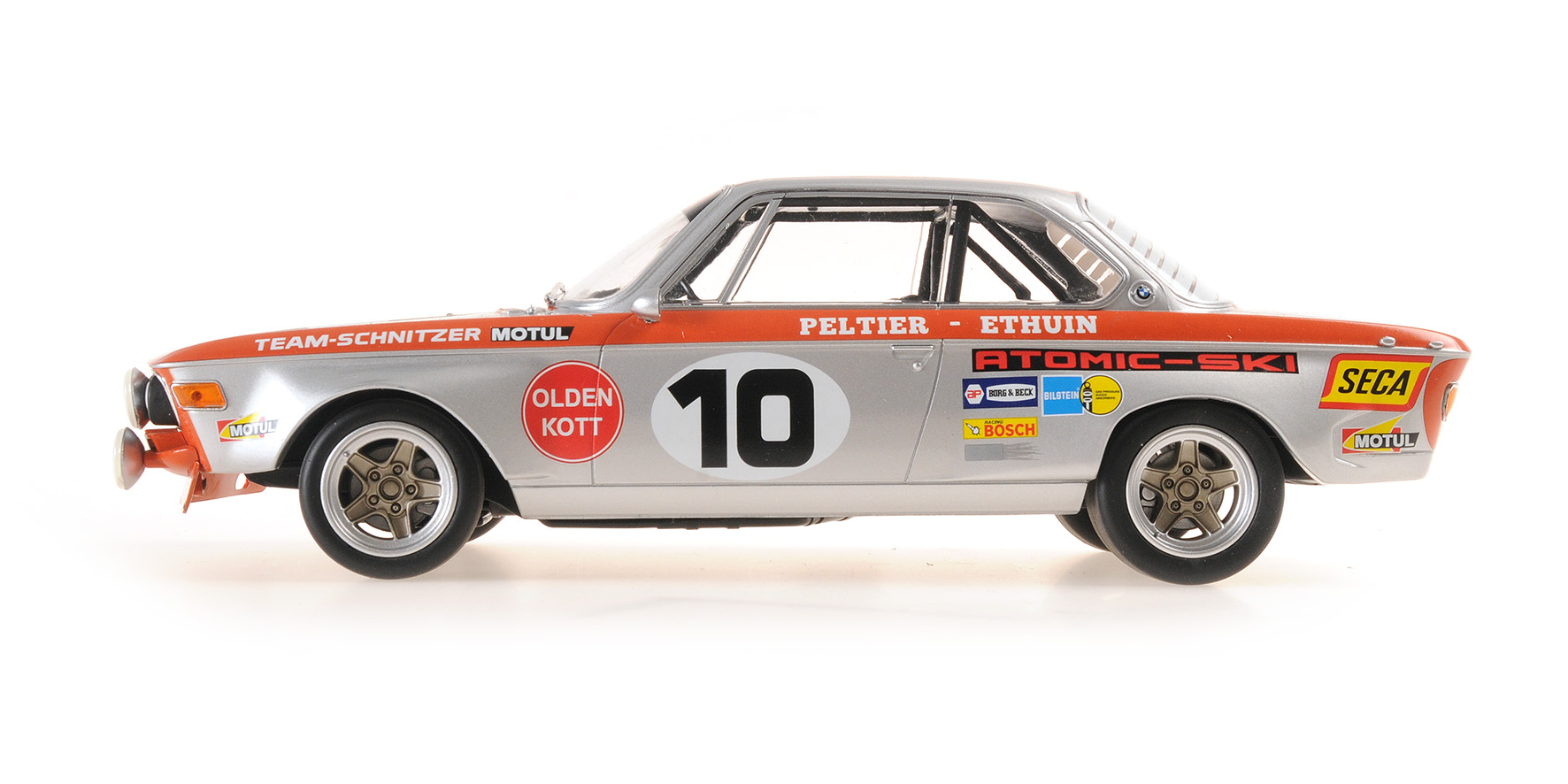 BMW 2800 CS - FITZPATRICK/PELTIERE/ETHUIN - 24H SPA-FRANCORCHAMPS 1972