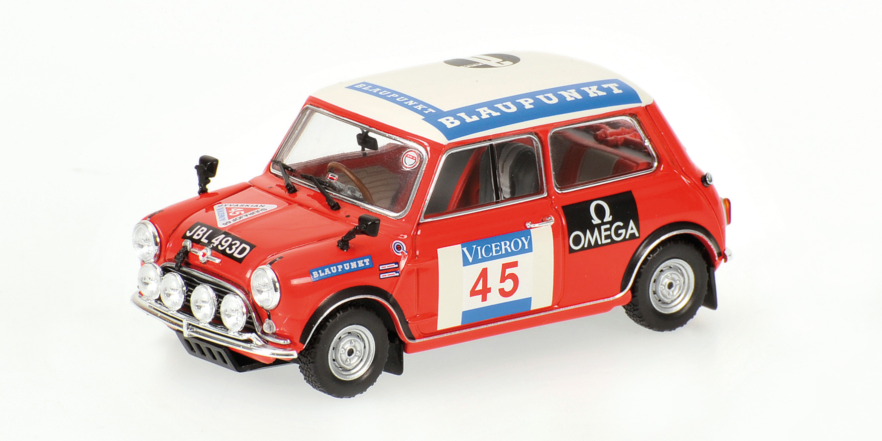 MINI COOPER 1275S MK I - MAKINEN/KESKITALO - RALLY 1000 LAKES 1966