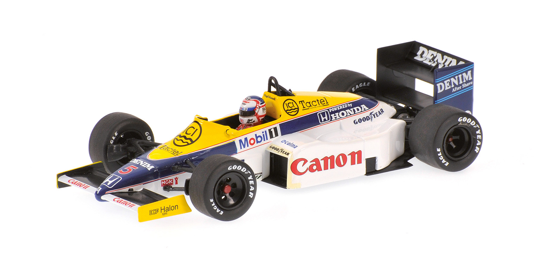 WILLIAMS HONDA FW10 - NIGEL MANSELL - 1ST WIN EUROPEAN GP 1985