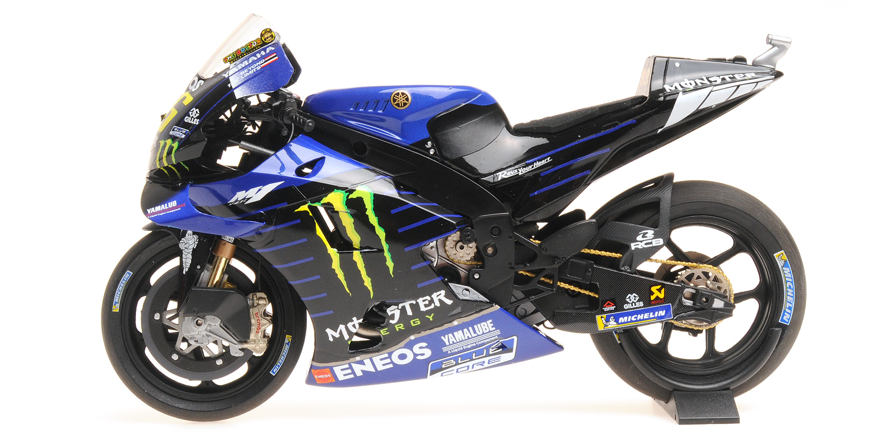YAMAHA YZR-M1 - MONSTER ENERGY YAMAHA MOTOGP - VALENTINO ROSSI - MOTOGP 2020