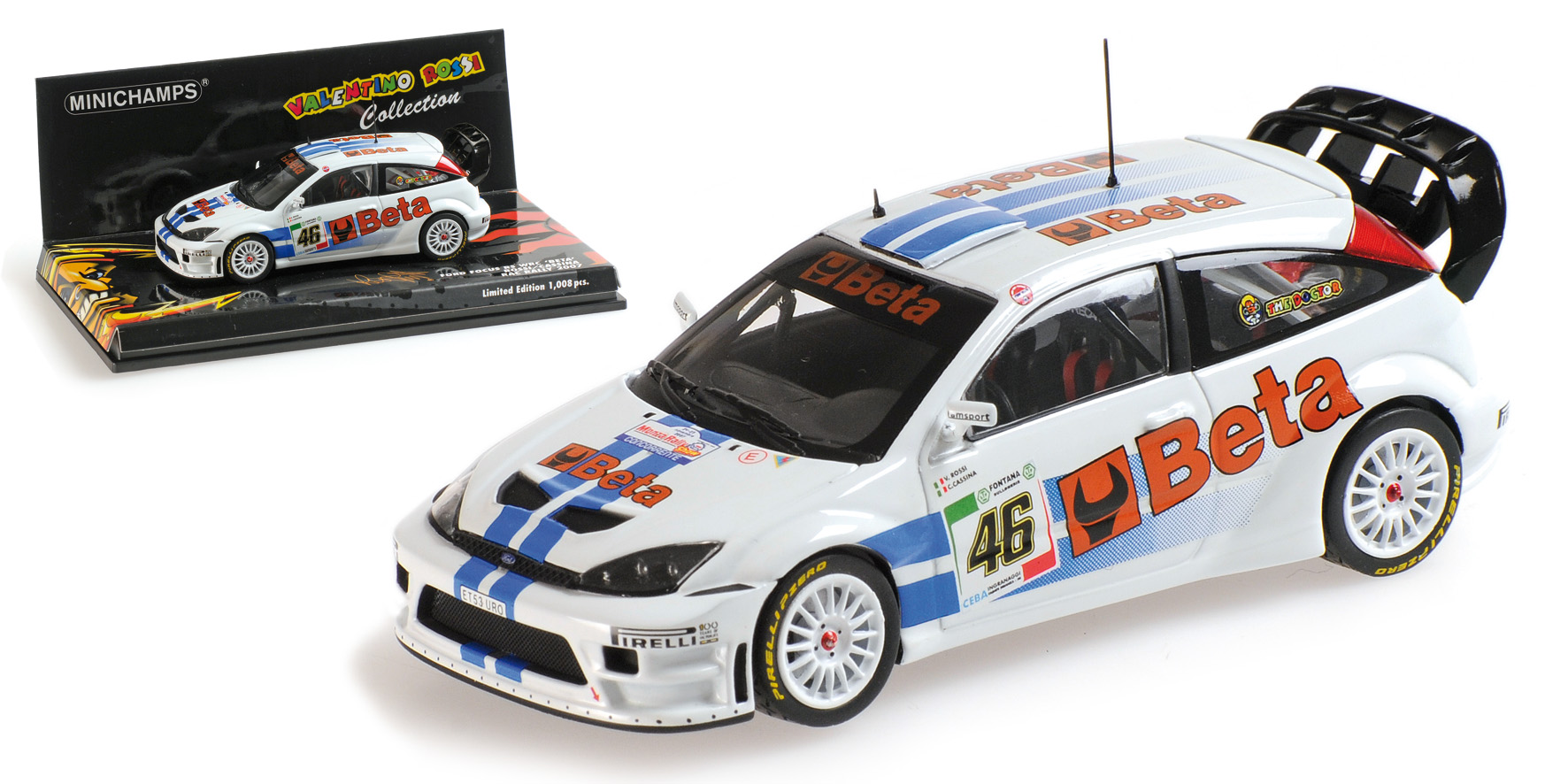 FORD FOCUS RS WRC -  BETA - ROSSI/CASSINA - MONZA RALLY 2007
