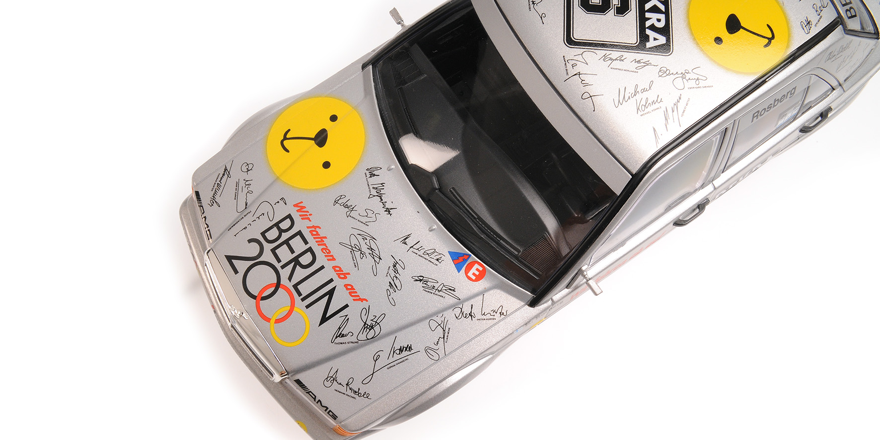 MERCEDES-BENZ 190E 2.5-16 EVO 2 - TEAM AMG-MERCEDES - KEKE ROSBERG - DTM 1992