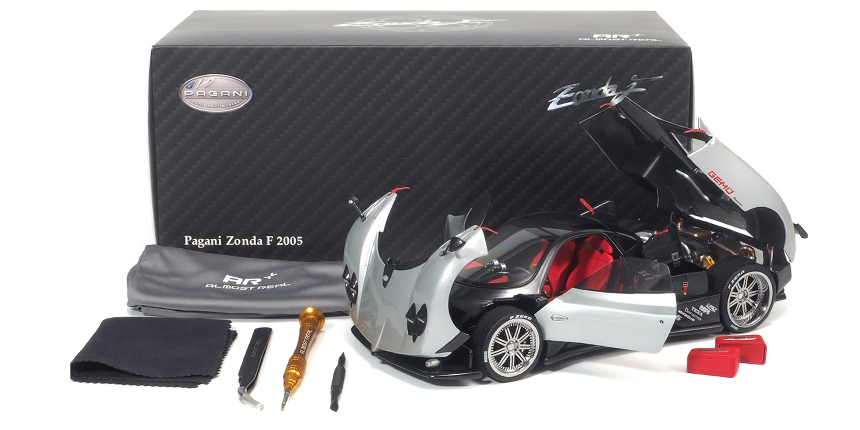 PAGANI ZONDA F - 2015 - GRIGIO MERCURIO - (850401001)