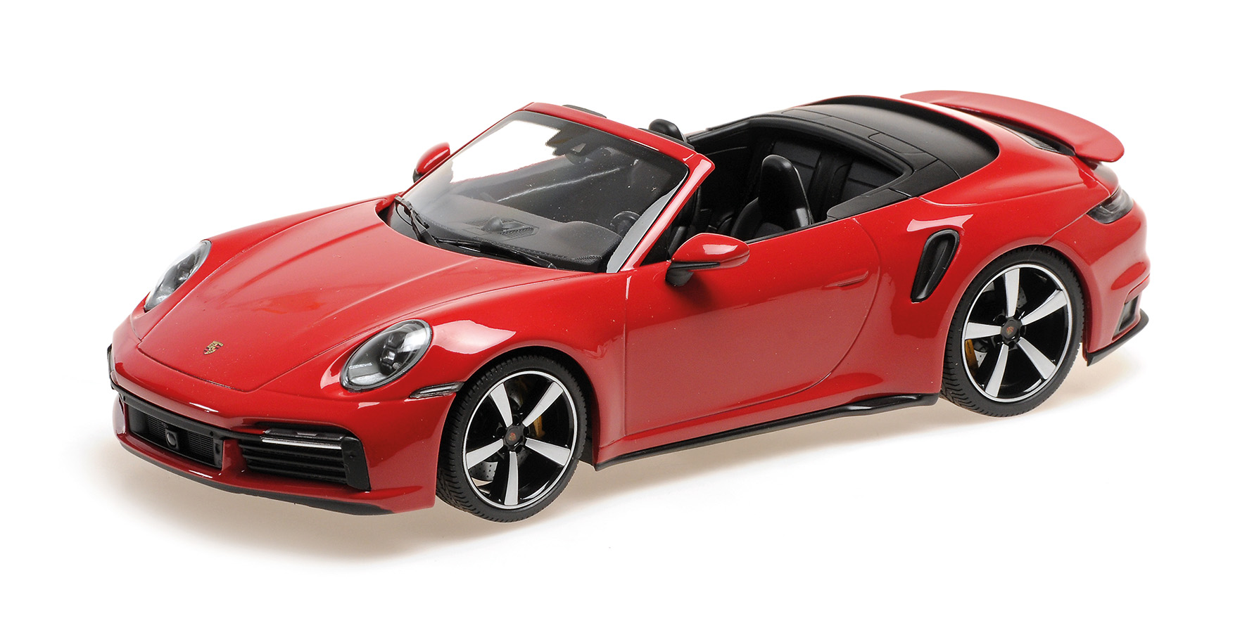 PORSCHE 911 (992)  TURBO S CABRIOLET - 2020 - RED