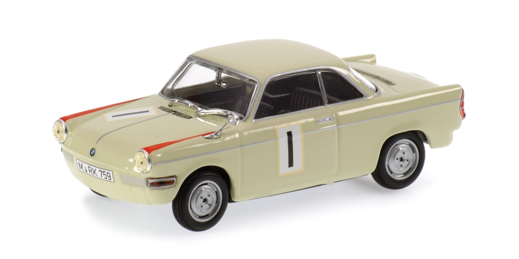 BMW 700 SPORT -  HERBERT LINGE - 3RD PLACE - BRITISH EMPIRE TROPHY SILVERSTONE 1961