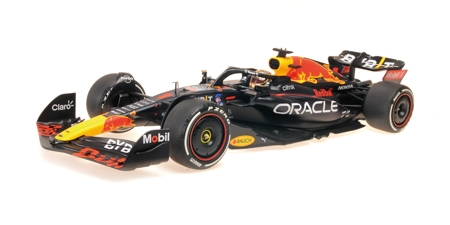 RED BULL RACING HONDA  RB18 - MAX VERSTAPPEN - WINNER ABU DHABI 2022