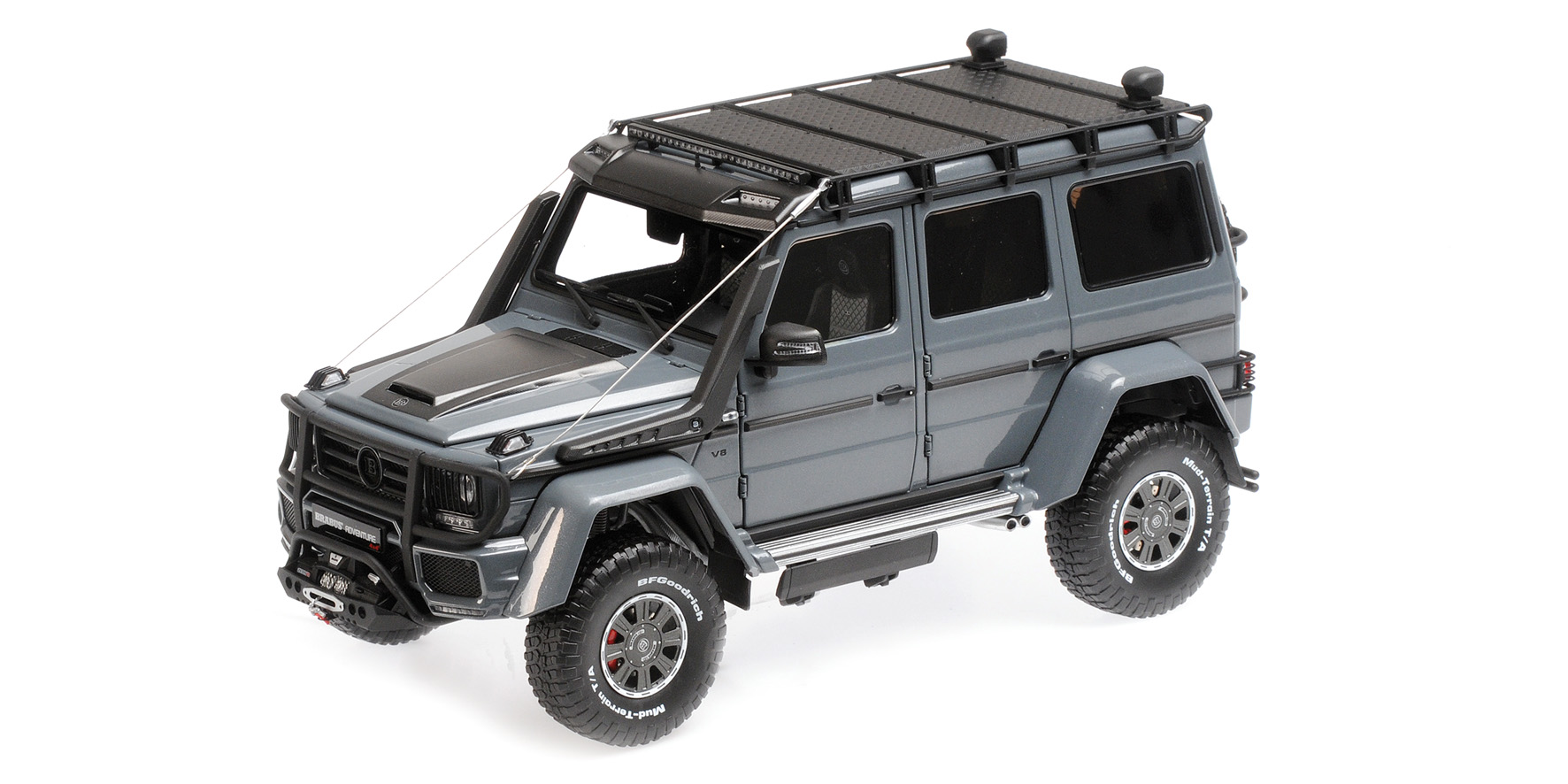BRABUS 550 ADVENTURE MERCEDES-BENZ G 500 4x4² - MATEL GREY
