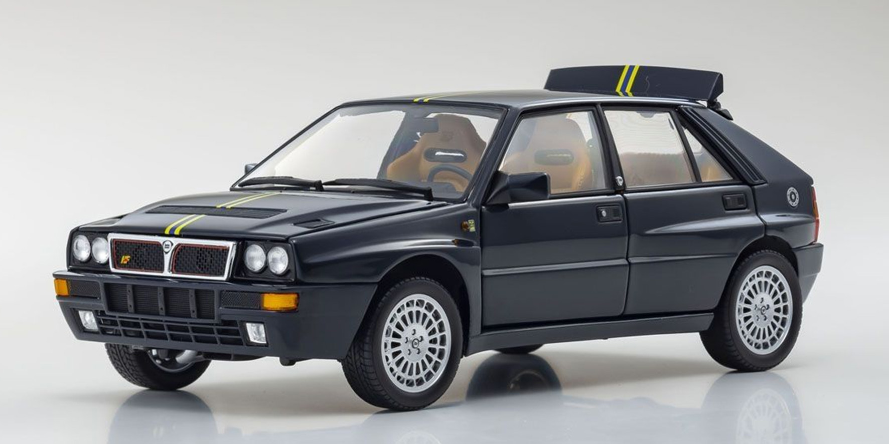 LANCIA DELTA HF INTEGRALE CLUB HI.FI- DARK BLUE (08343H)