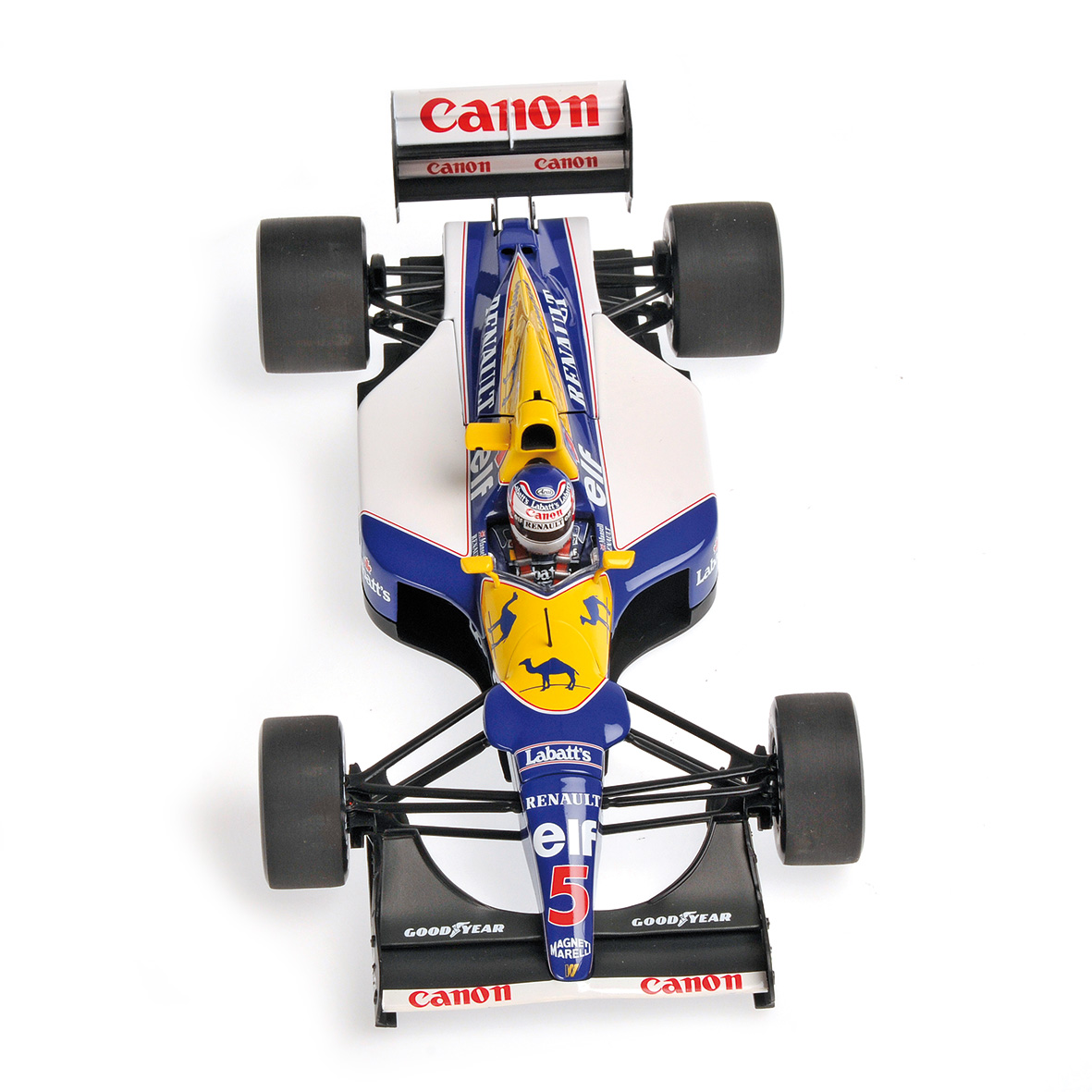 WILLIAMS RENAULT FW14B - NIGEL MANSELL - WORLD CHAMPION - 1992