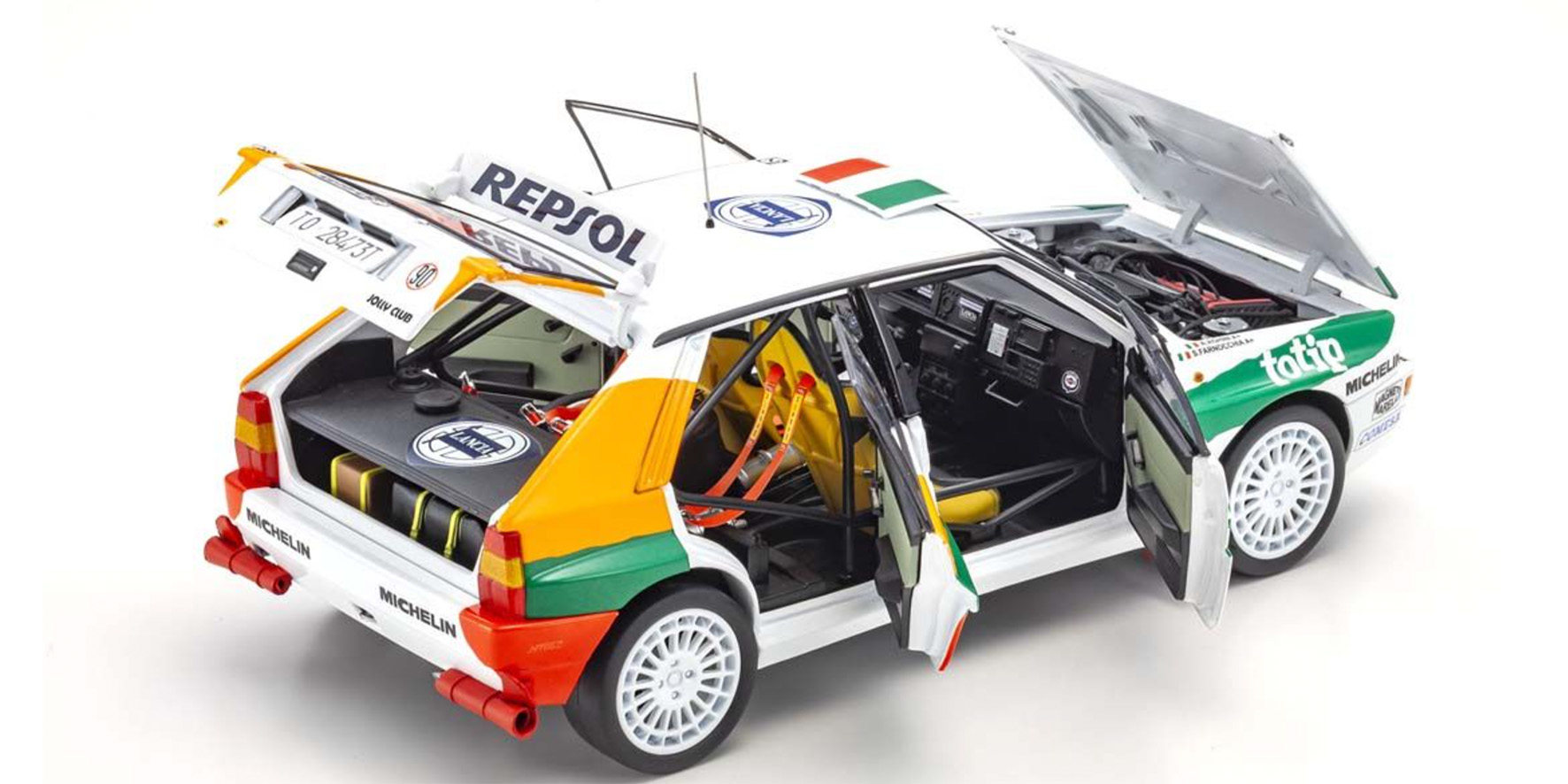 LANCIA DELTA HF INTEGRALE #5 RALLY MONTE CARLO 1993 (08348F)