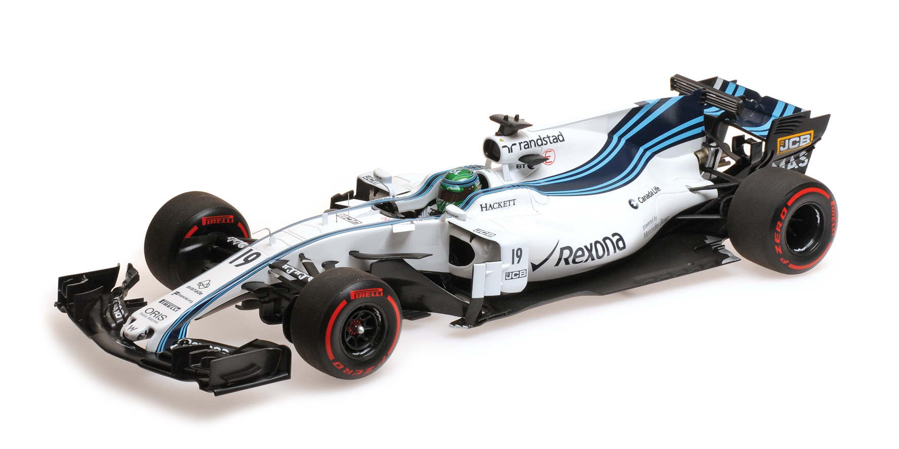 WILLIAMS MARTINI RACING MERCEDES FW40 - FELIPE MASSA - LAST GP - ABU DHABI GP 2017