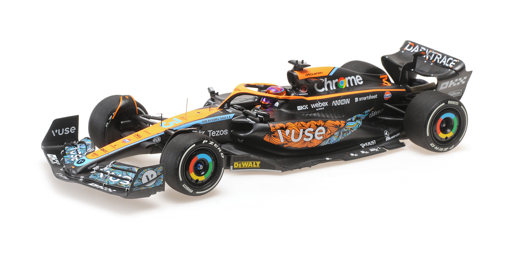 MCLAREN F1 TEAM MCL36 - DANIEL RICCIARDO - ABU DHABI GP 2022