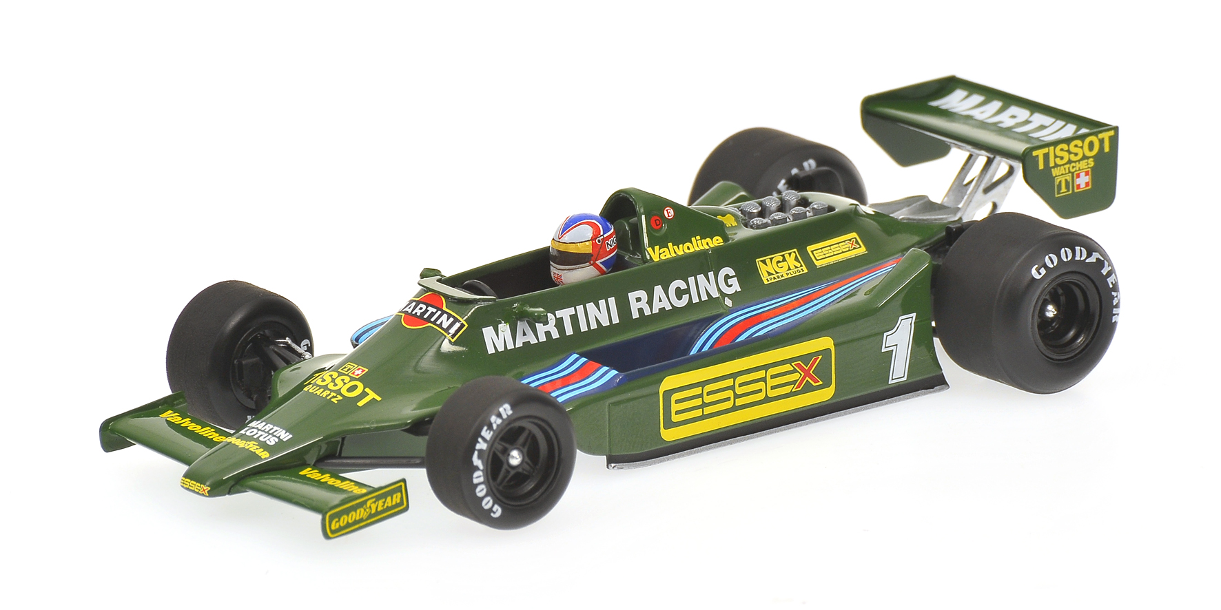 LOTUS FORD 79 - TEAM LOTUS - NIGEL MANSELL - 1ST F1 TEST PAUL RICARD OCTOBER 1979
