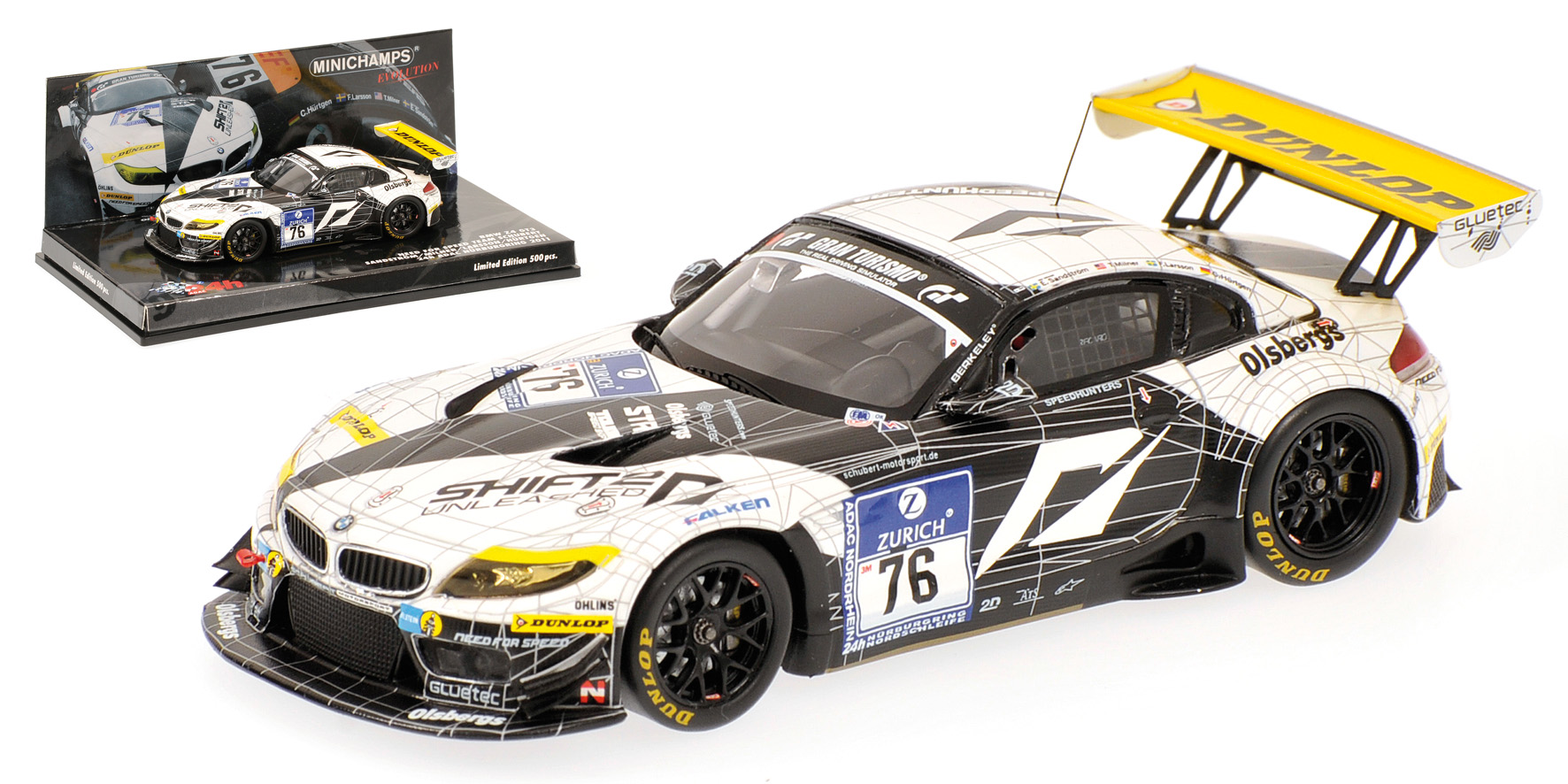 BMW Z4 GT3 - SANDSTRÖM/MILNER/LARSSON/HÜRTGEN - 24H ADAC NÜRBURGRING 2011
