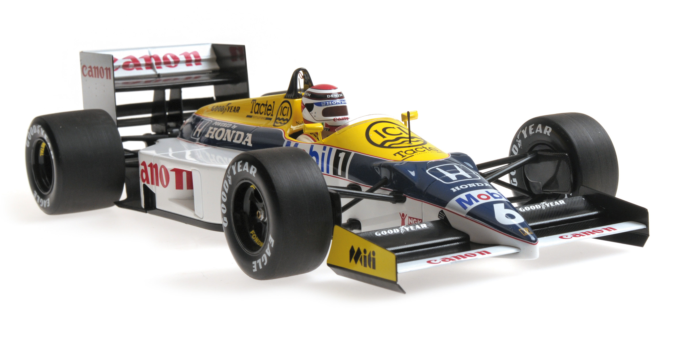 WILLIAMS HONDA FW11 - NELSON PIQUET - 1986