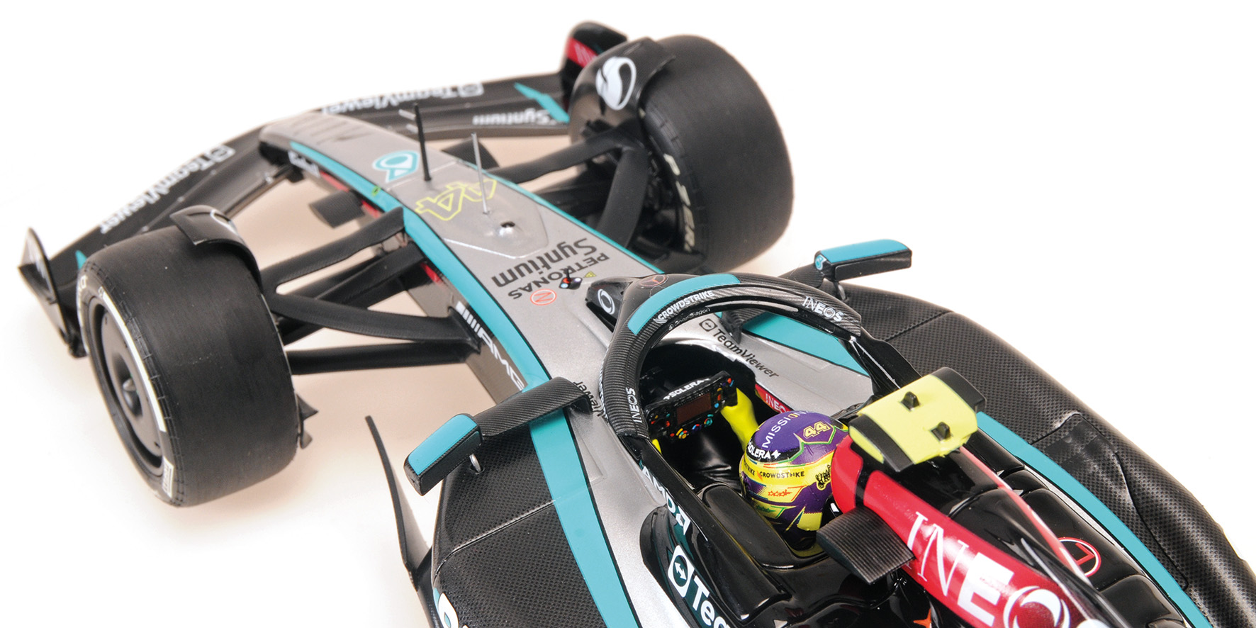 MERCEDES-AMG PETRONAS FORMULA ONE TEAM F1 W15 E PERFORMANCE - LEWIS HAMILTON - AUSTRIAN GP 2024
