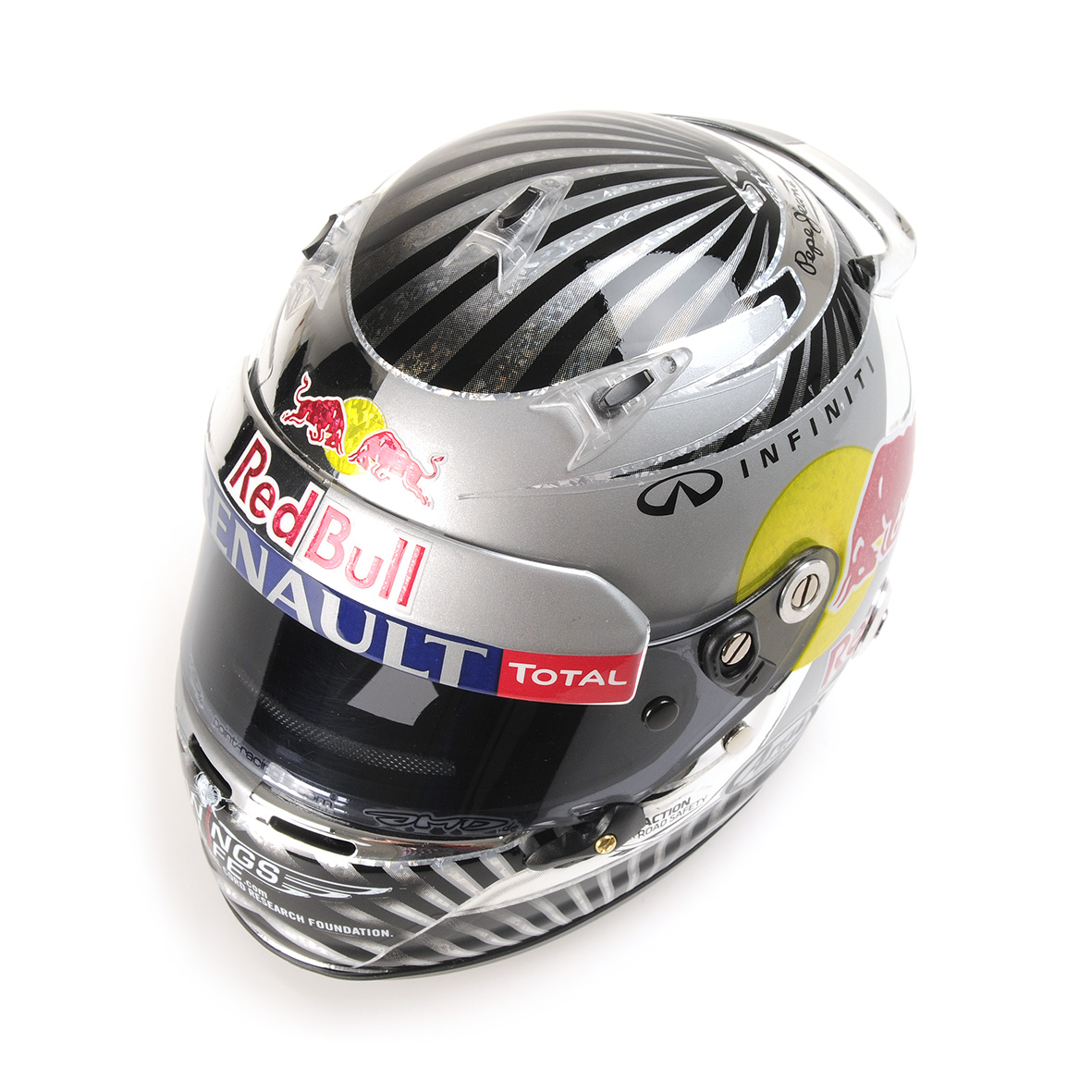 ARAI HELMET - SEBASTIAN VETTEL - SAO PAULO 2012 - WORLD CHAMPION