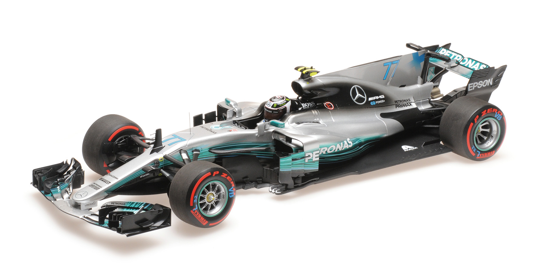 MERCEDES AMG PETRONAS FORMULA ONE TEAM F1 W08 EQ POWER+ - VALTTERI BOTTAS - 2nd MEXICAN GP 2017