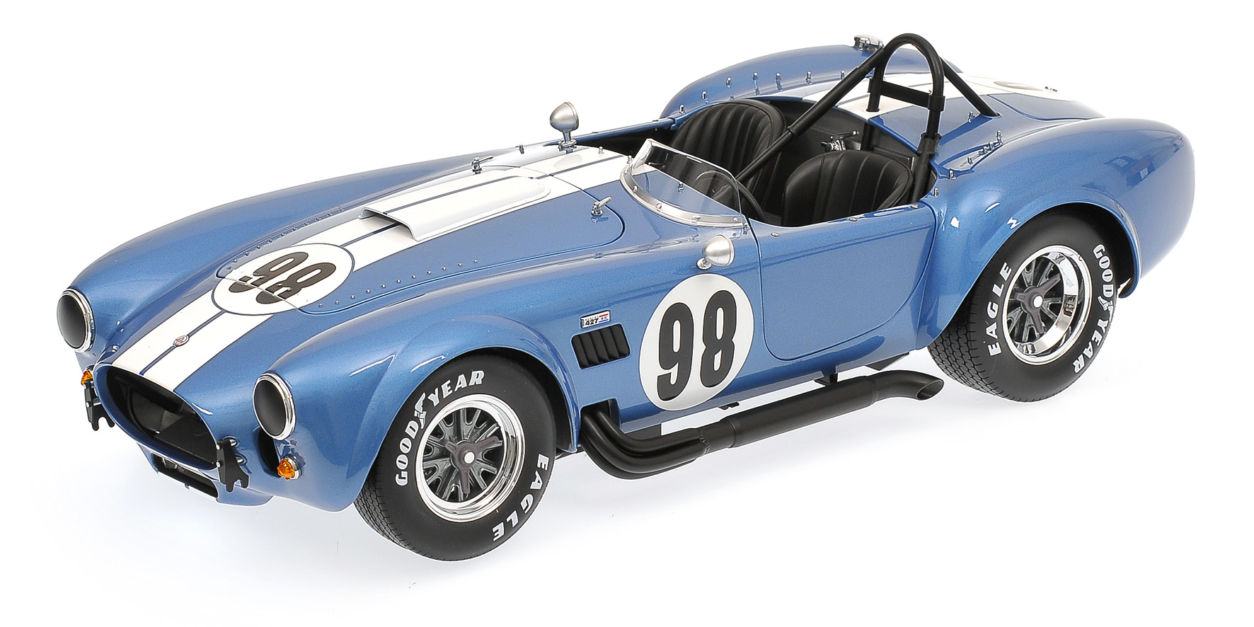 SHELBY COBRA 427S/C - GURDSMAN BLUE - RACING SCREEN #98