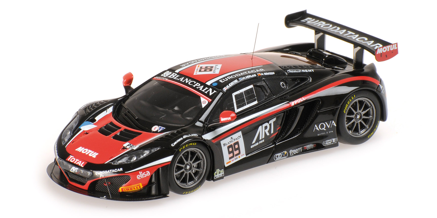MCLAREN 12C GT3 - TEAM ART GRAND PRIX - ESTRE/KORJUS/SOUCEK - 24H SPA 2014