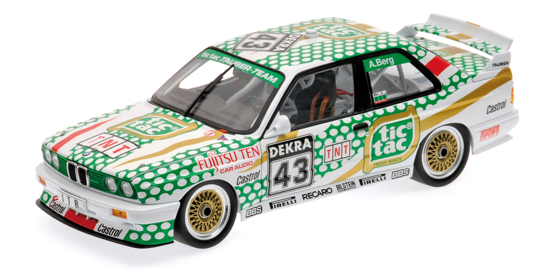 BMW M3 (E30) - TIC TAC TAUBER BMW - ALLEN BERG - NORISRING-RENNEN DTM 1991