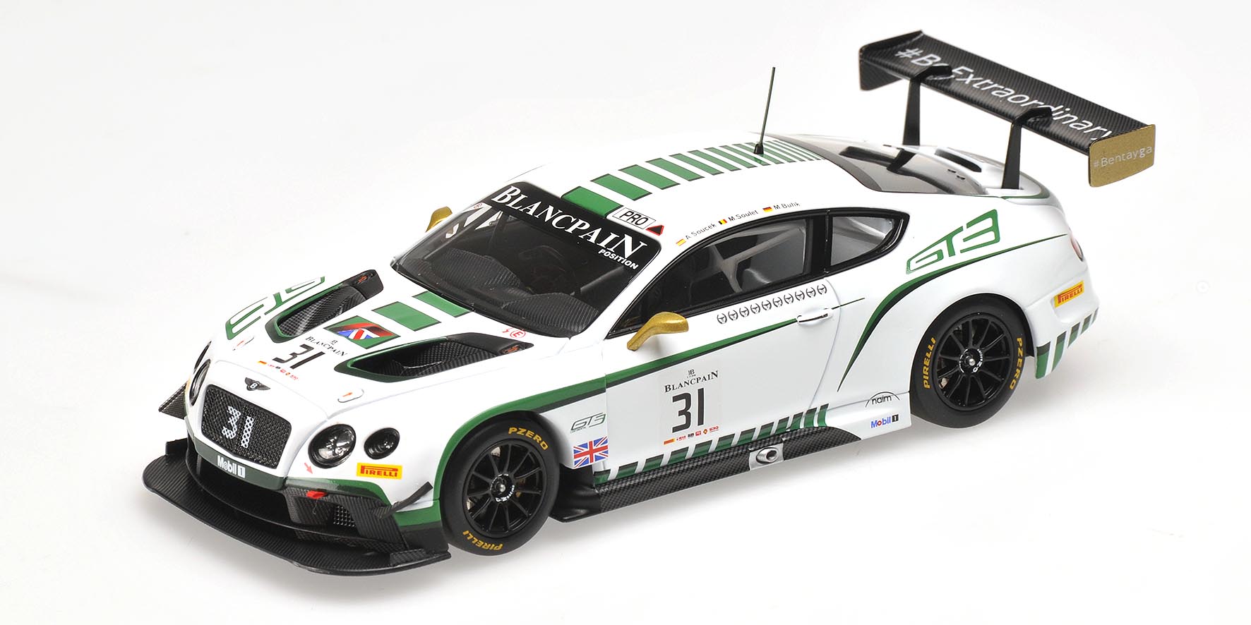 BENTLEY GT3 BLANCPAIN ENDURANCE SERIES NÜRBURGRING # 31