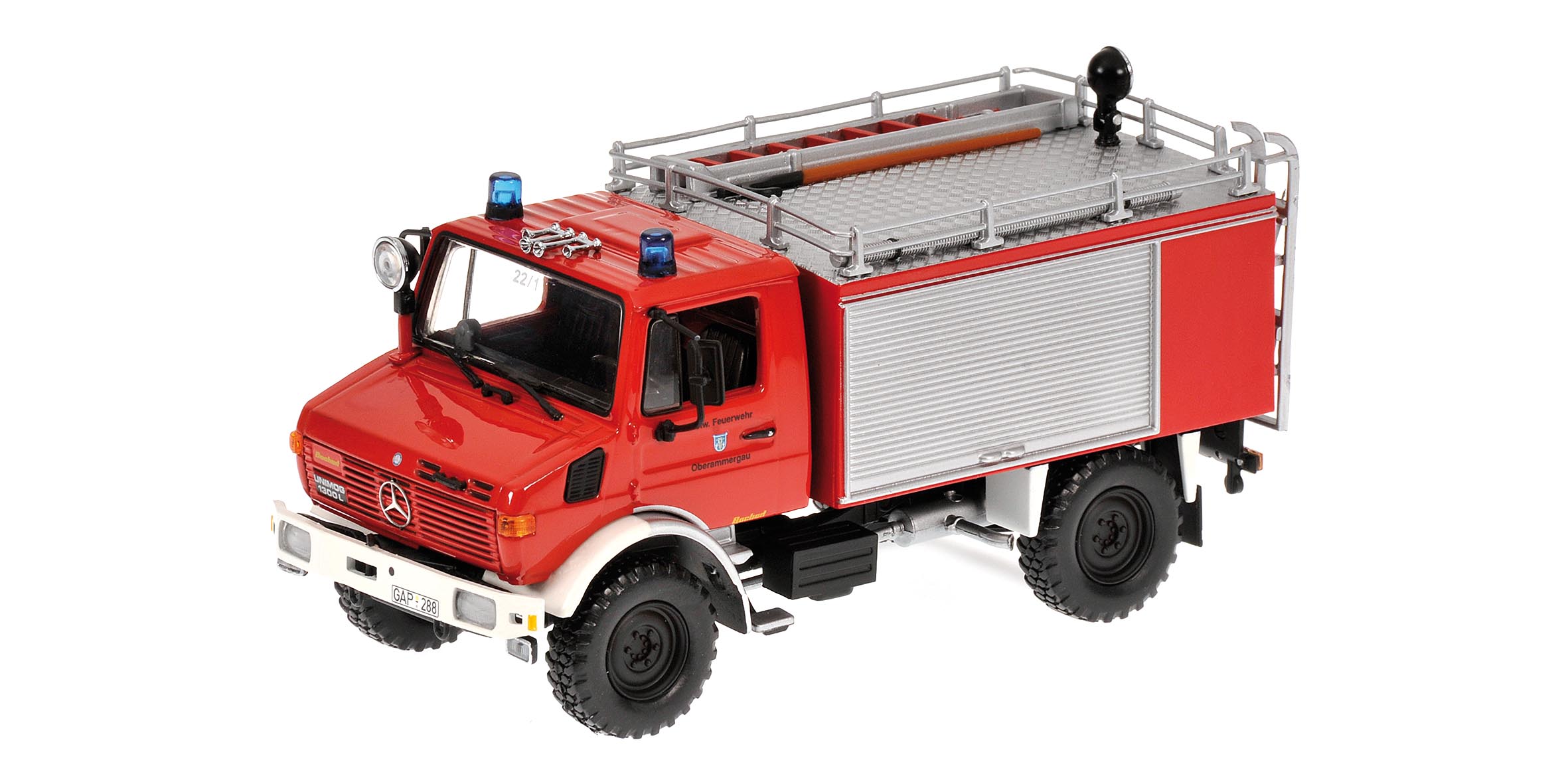 MERCEDES-BENZ UNIMOG 1300 L - TLF 8/18 - 'FEUERWEHR OBERAMMERGAU'