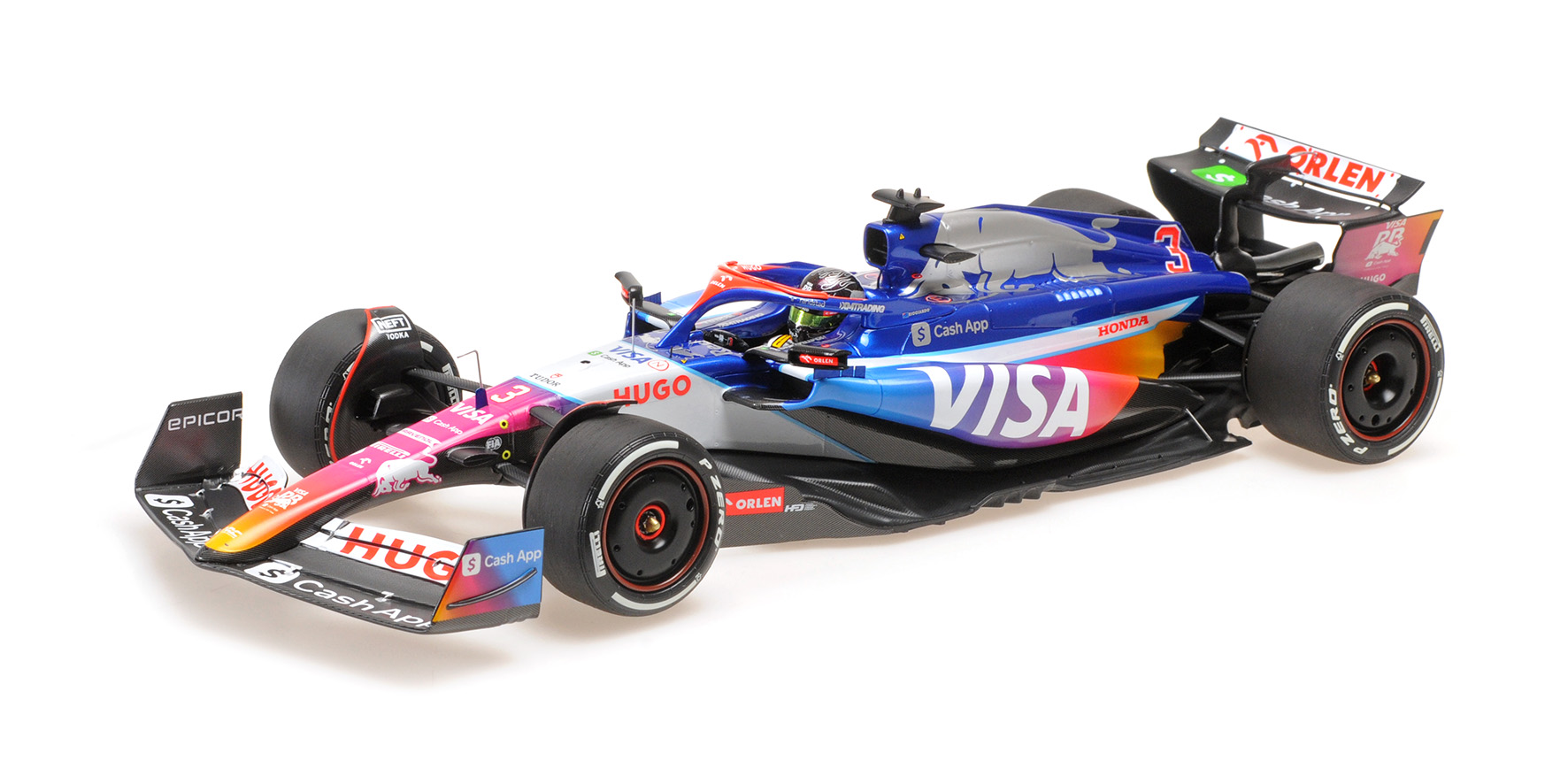 VISA CASH RB FORMULA ONE TEAM VCARB 01 - DANIEL RICCIARDO - MIAMI GP 2024