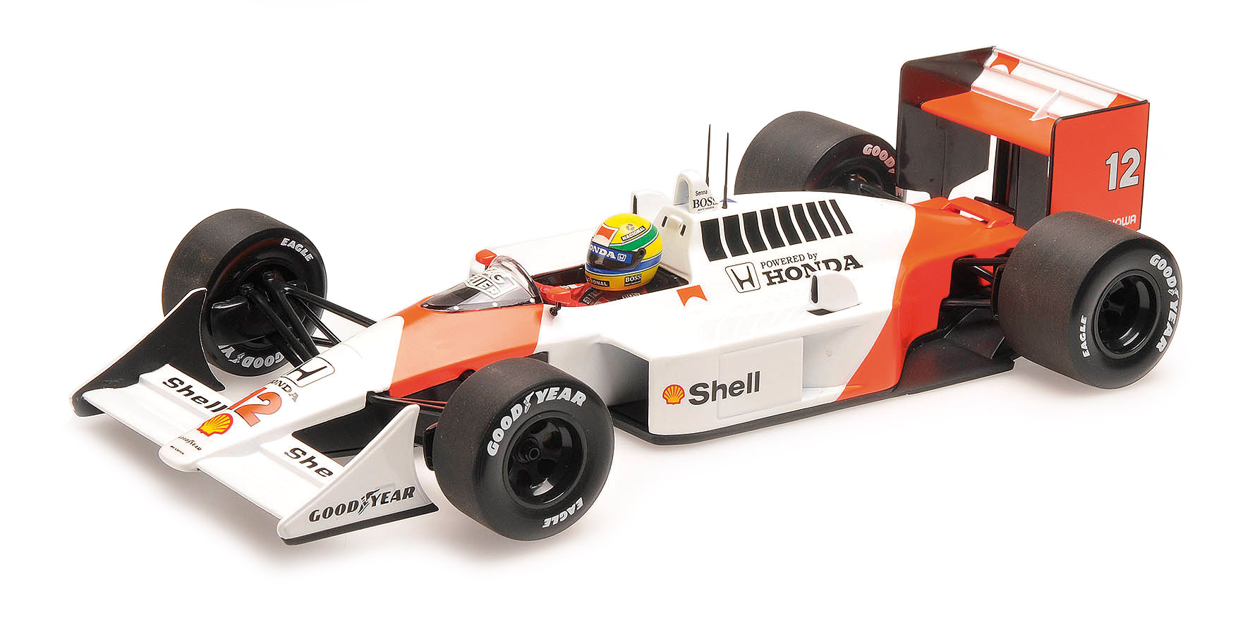 MCLAREN HONDA MP4/4 - AYRTON SENNA - WORLD CHAMPION 1988