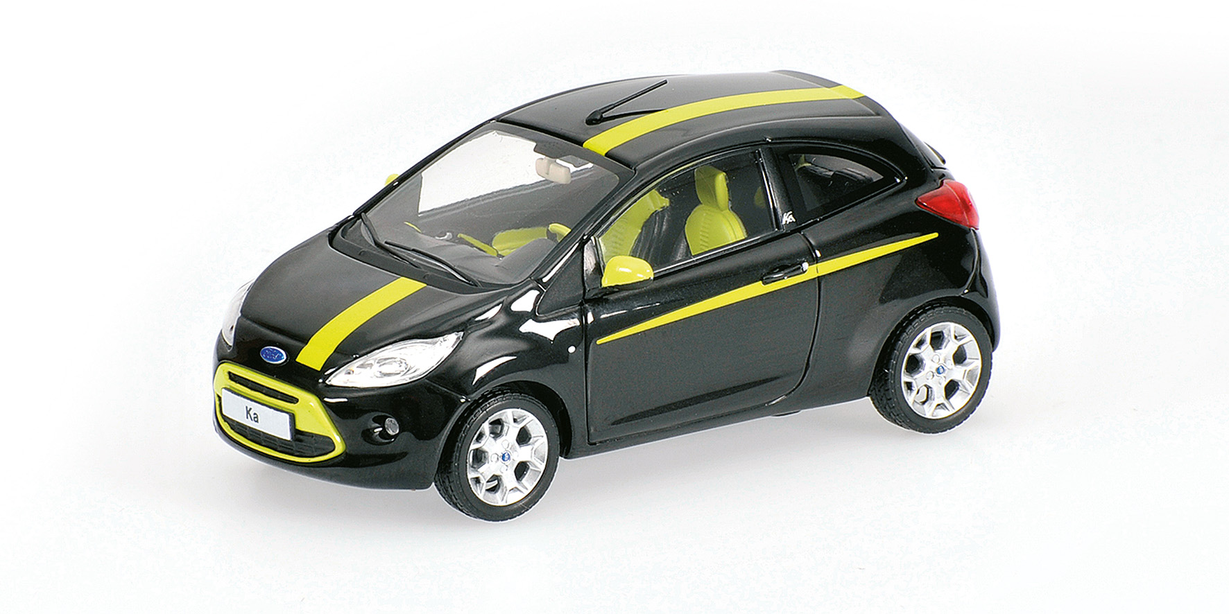 FORD KA - 2009 - BLACK METALLIC