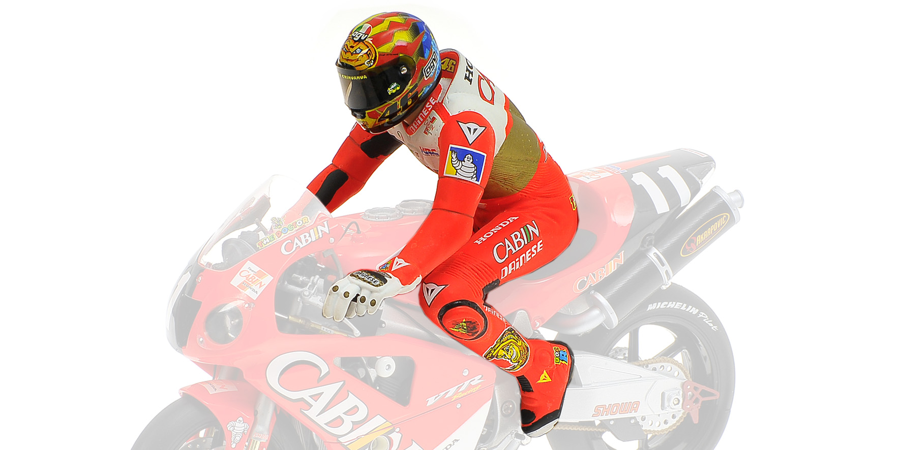 FIGURINE - VALENTINO ROSSI - 8H SUZUKA 2001