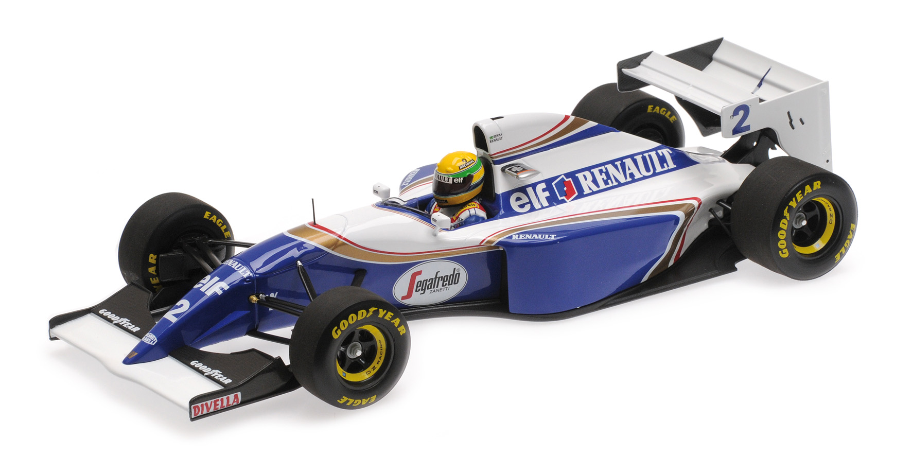WILLIAMS RENAULT FW16 - AYRTON SENNA - PACIFIC GP 1994