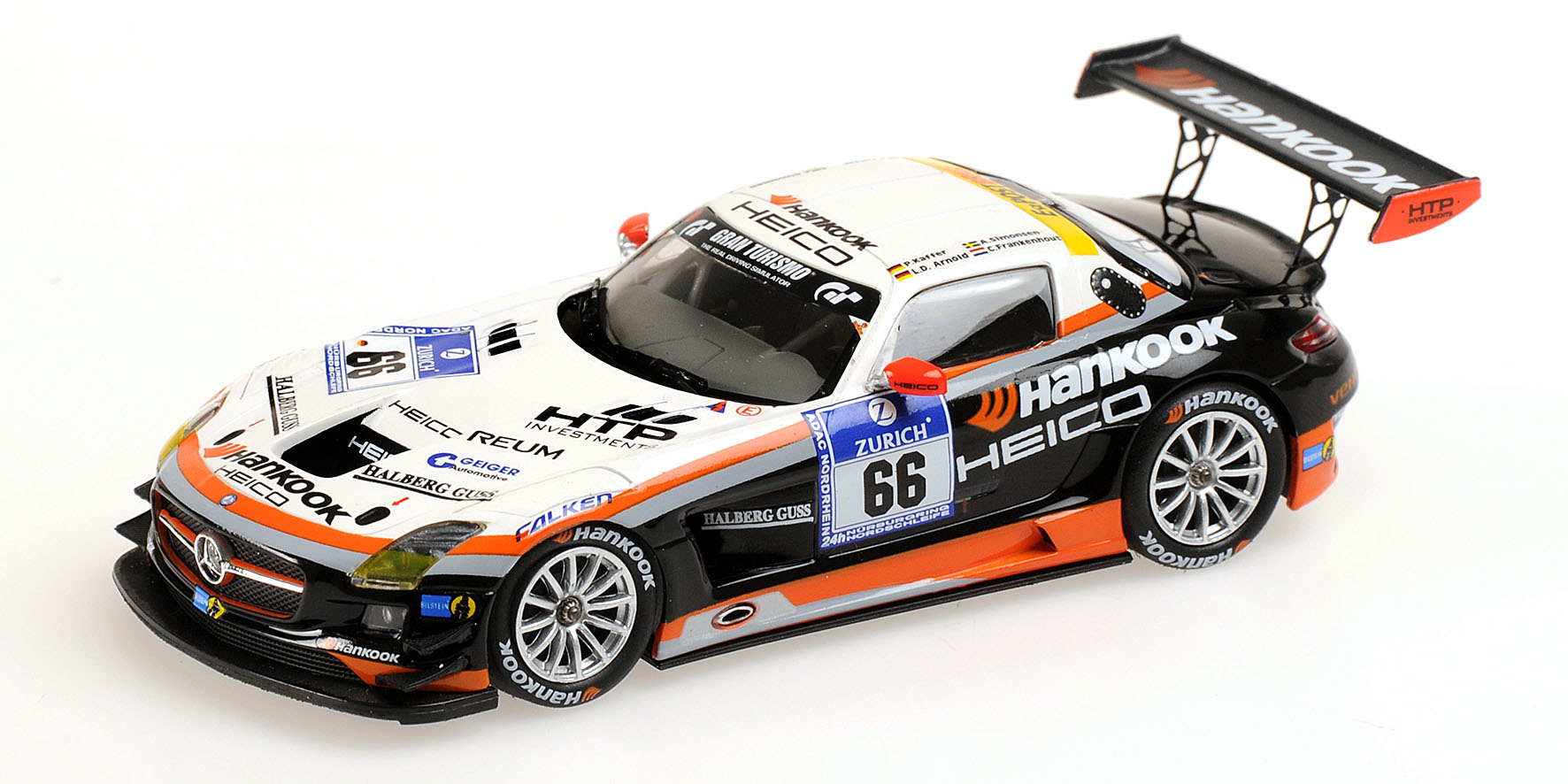 MERCEDES-BENZ SLS AMG GT3 - KAFFER/FRANKENHOUT/SIMONSEN - 24H NÜRBURGRING 2012