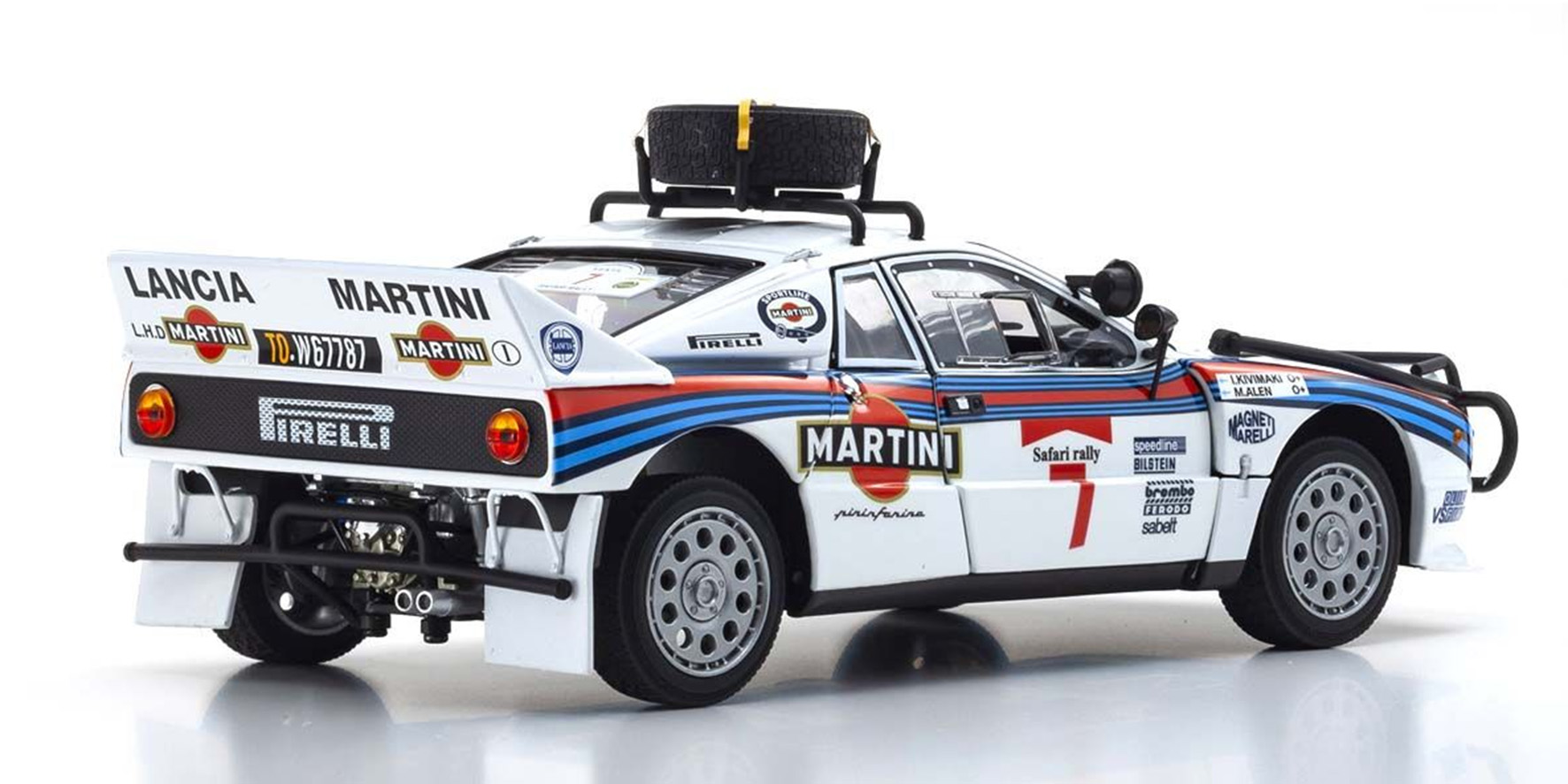 LANCIA RALLYE 037 - #7 - SAFARI 1984 - ALEN/KIVIMAKI  (08306D)