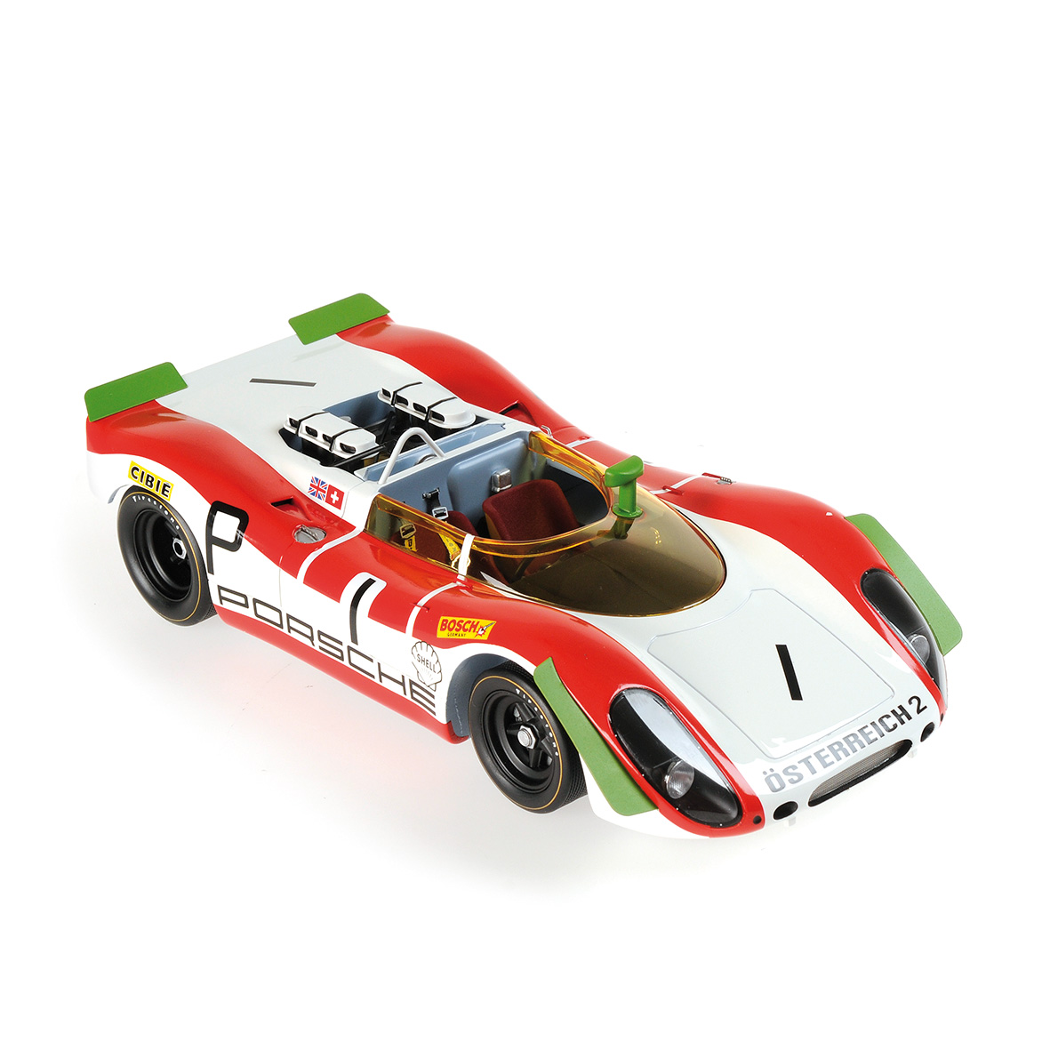 PORSCHE 908/02 SPYDER - REDMAN/SIFFERT - NÜRBURGRING 1969