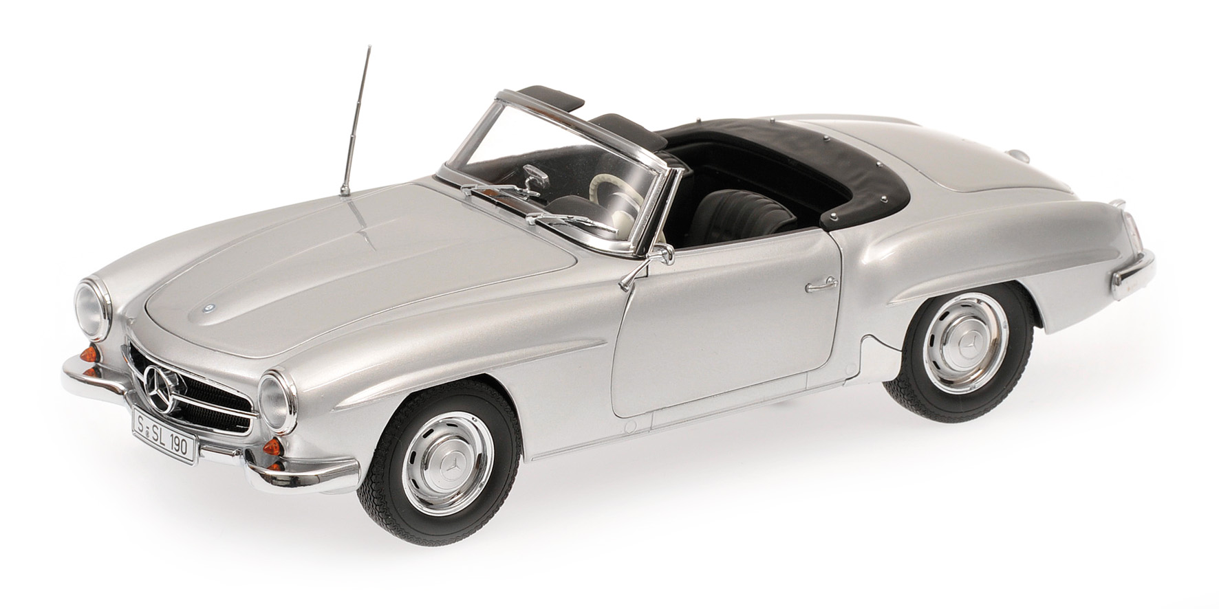 MERCEDES-BENZ 190 SL (W121) - 1955 - SILVER