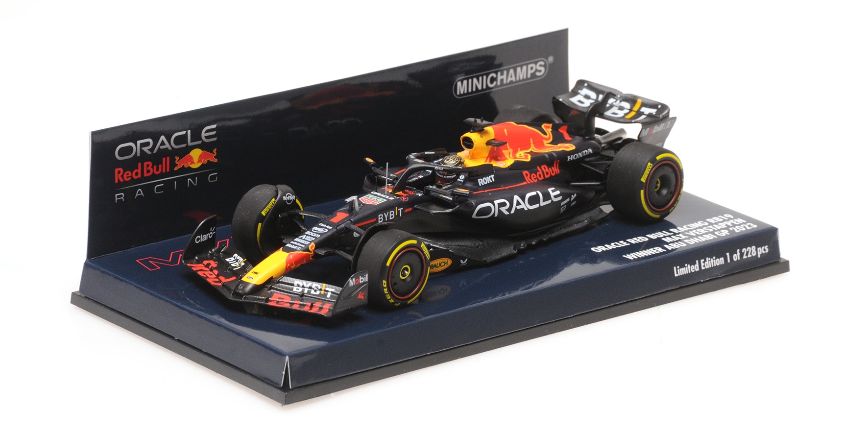 ORACLE RED BULL RACING RB19 - MAX VERSTAPPEN - WINNER ABU DHABI GP 2023