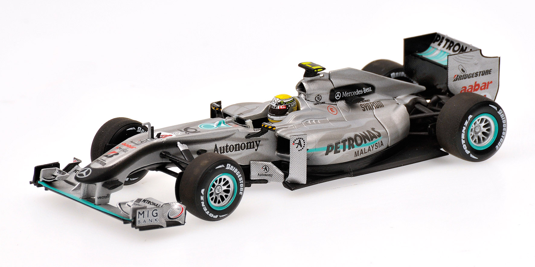 MERCEDES GP PETRONAS MGP W01 - NICO ROSBERG - 2010