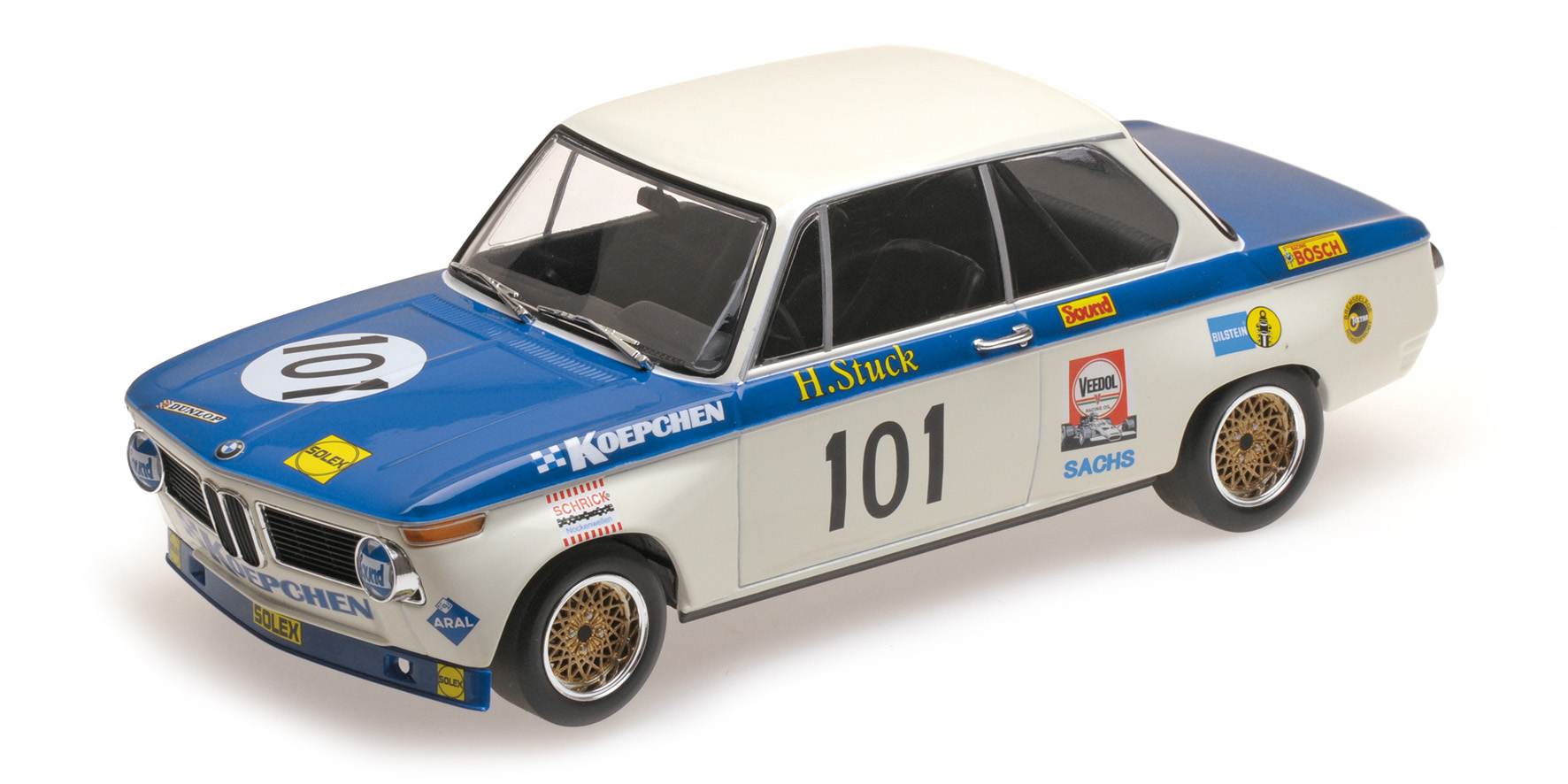 BMW 2002 - KOEPCHEN BMW TUNING - STUCK - INTERNATIONALES ADAC 500 KM EIFELPOKALRENNEN 1971