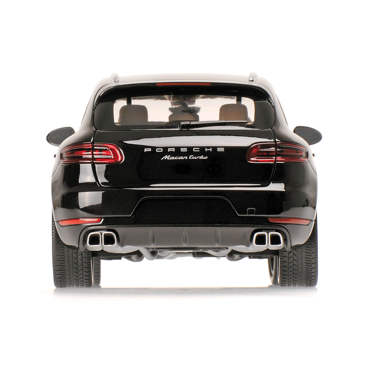 PORSCHE MACAN TURBO - 2013 - BLACK METALLIC