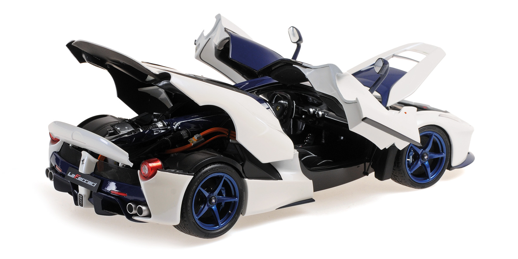 FERRARI LAFERRARI - WHITE/BLUE