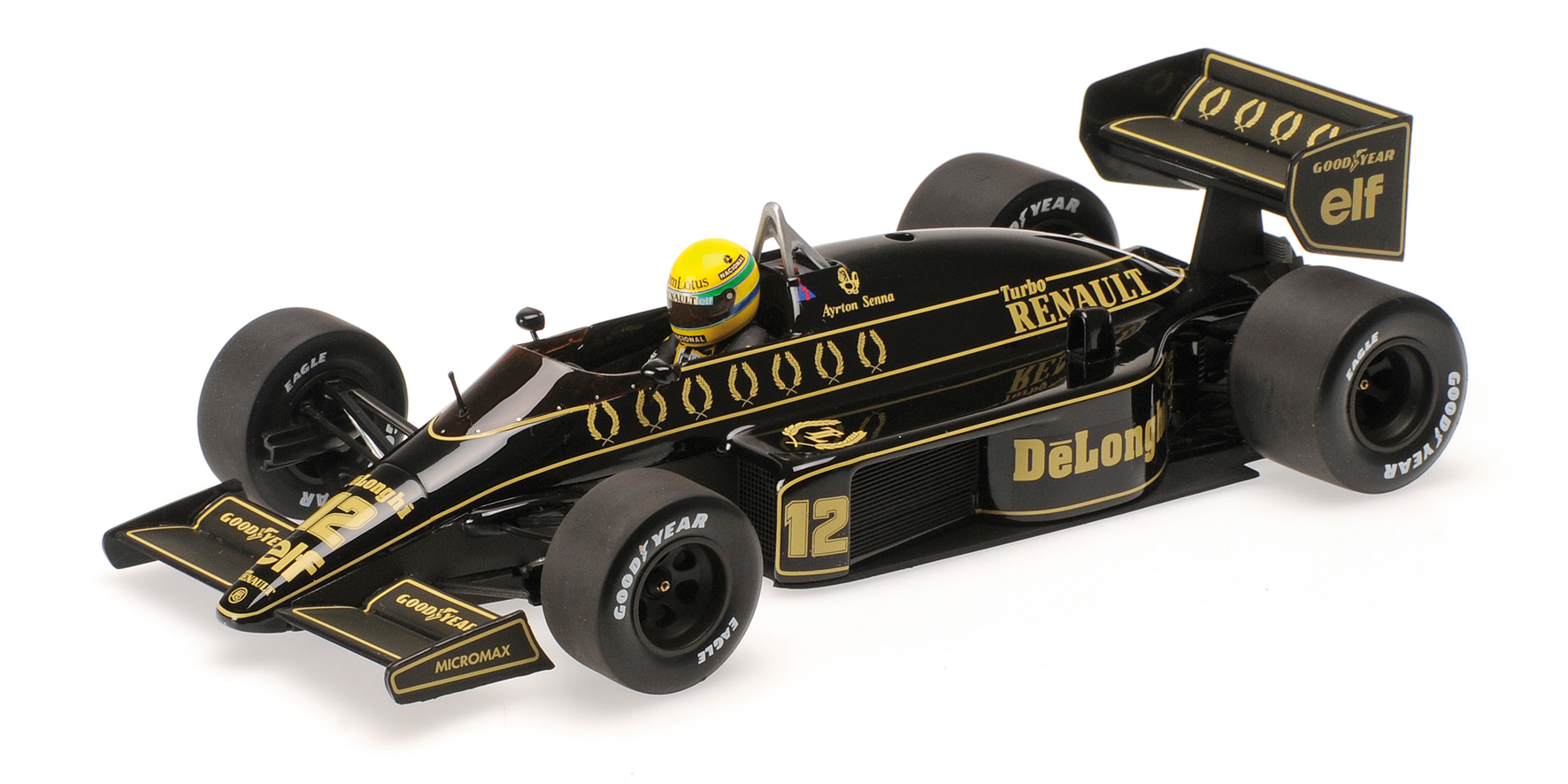 LOTUS RENAULT 98T - AYRTON SENNA - 1986