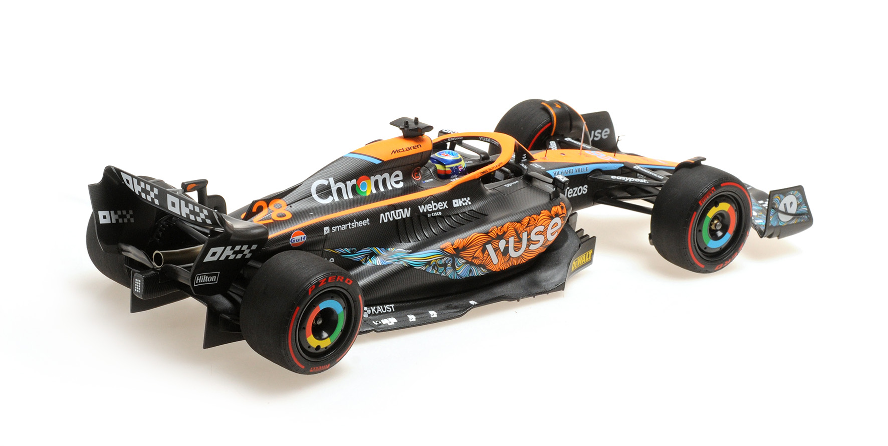 MCLAREN F1 TEAM MCL36 - OSCAR PIASTRI - ABU DHABI TEST 2022