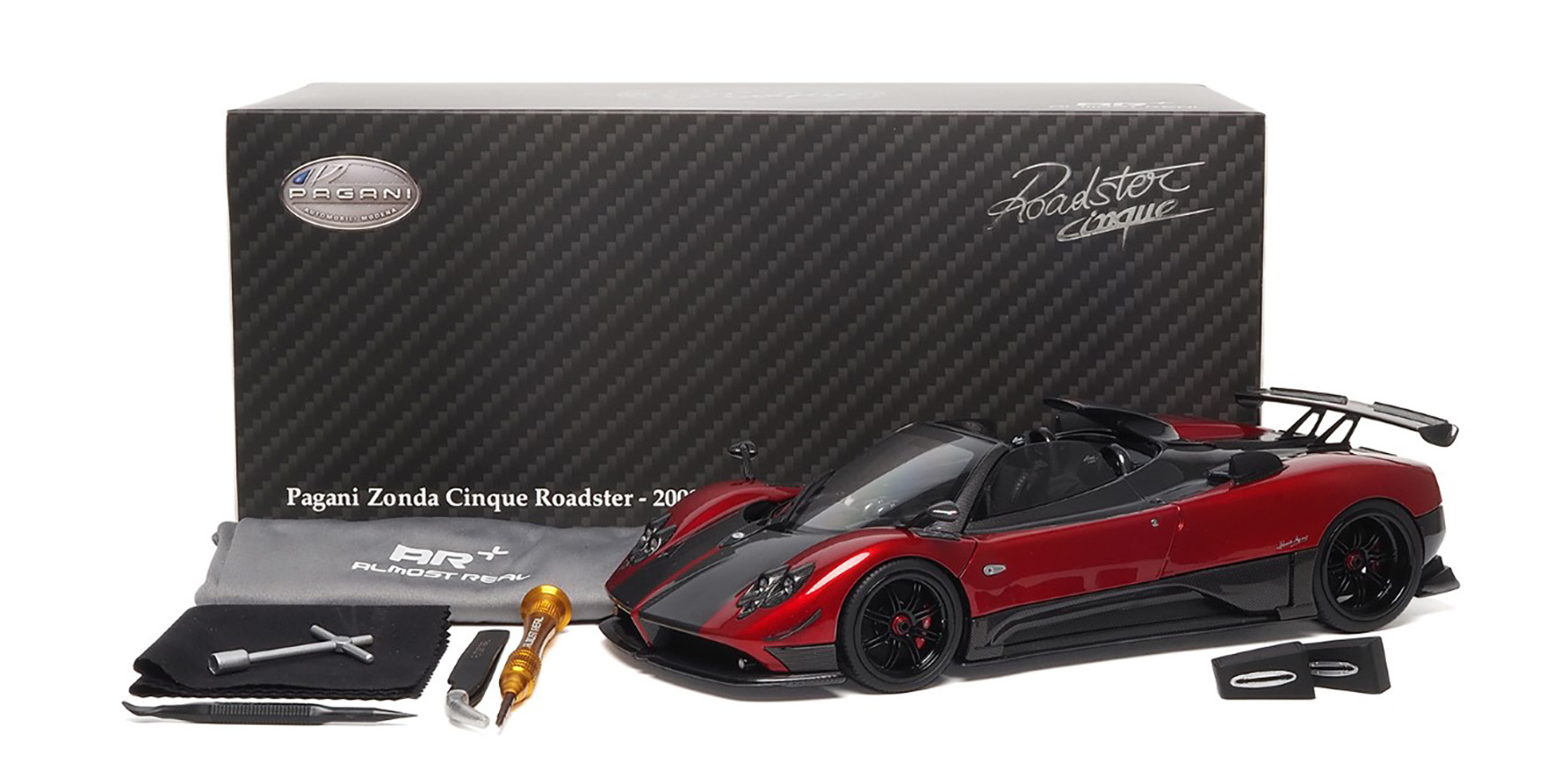 PAGANI ZONDA CINQUE ROADSTER - 2009 - ROSSO DUBAI (850612001)