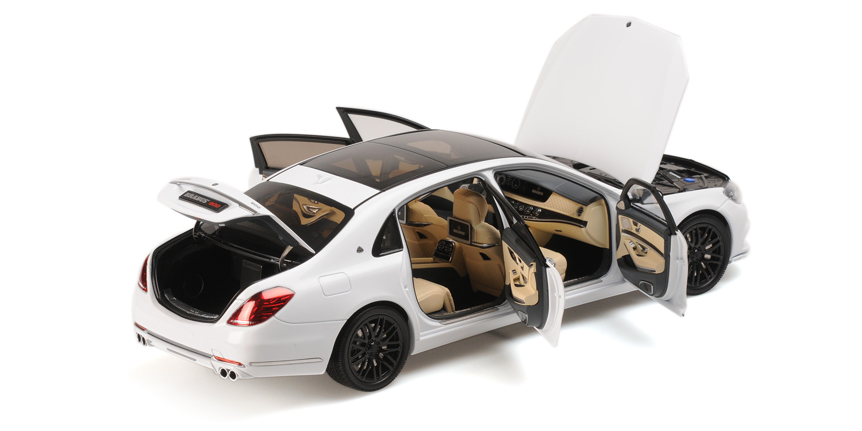 BRABUS 900 MERCEDES-MAYBACH S600-DIAMOND WHITE