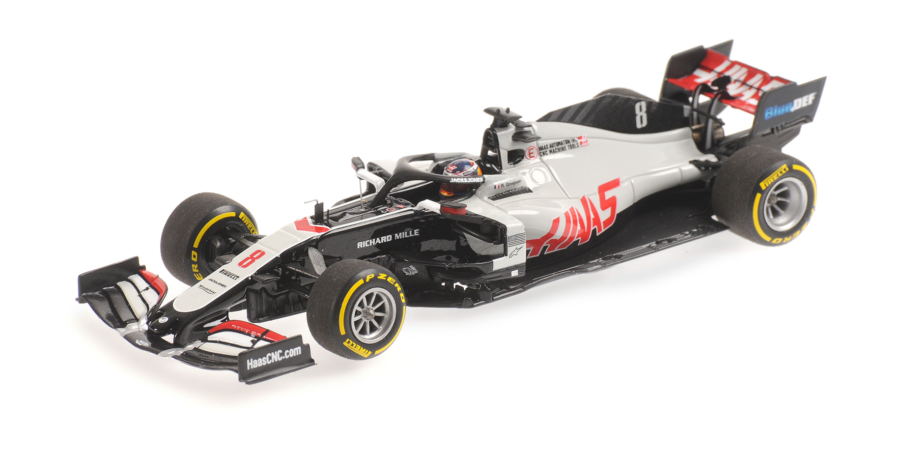 HAAS F1 TEAM VF-20 - ROMAIN GROSJEAN - 2020 - LAUNCH SPEC