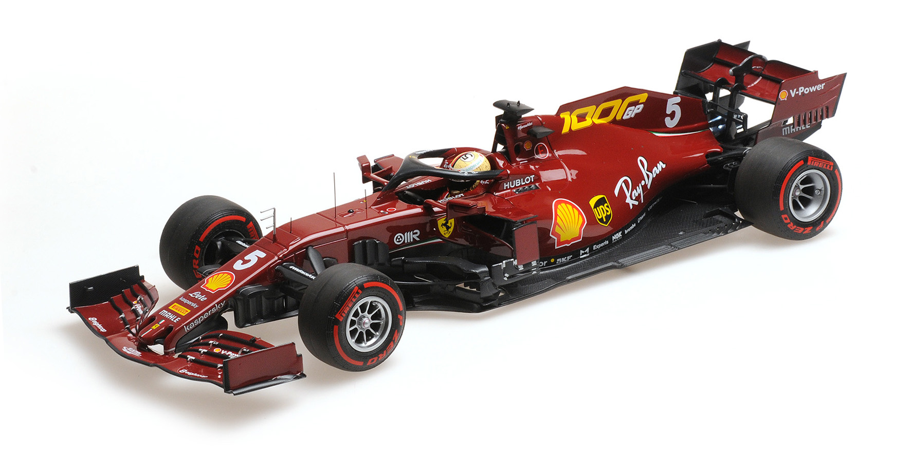 FERRARI SF1000 - SCUDERIA FERRARI - SEBASTIAN VETTEL - TUSCAN GP 2020 - 1.000TH F1 RACE OF FERRARI