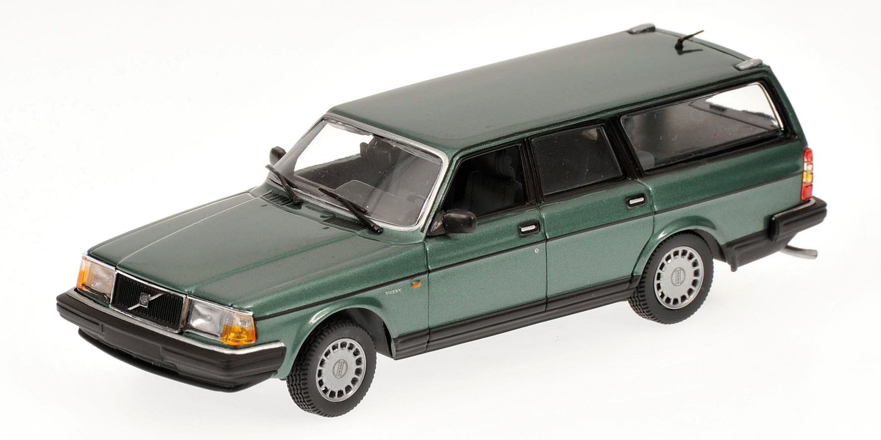 VOLVO 240 GL BREAK - 1986 - LIGHT GREEN METALLIC