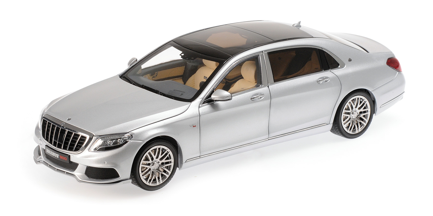 BRABUS 900 MERCEDES-MAYBACH S 600 2016 - SILVER