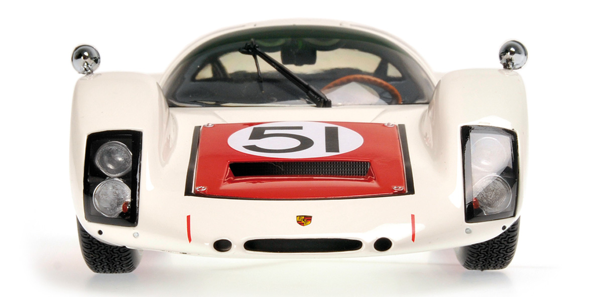 PORSCHE 906E - PORSCHE OF STUTTGART - MITTER/RINDT - DAYTONA 24 HOURS 1967